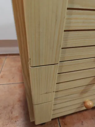Cajonera de escritorio madera