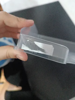 Organizador de escritorio transparente