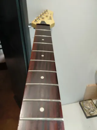 Mástil Guitarra Stratocaster con Afinadores