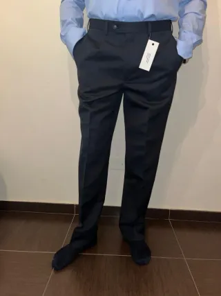 Pantaloni invernali neri tg 50