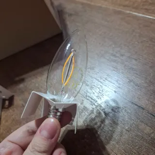 Lampadina LED Oliva 2W E14 Luce Calda