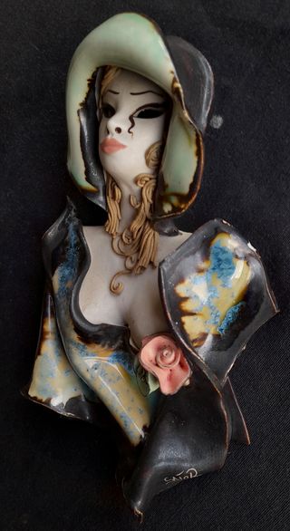 Máscara Sator de porcelana