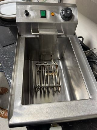 Freidora de aceite industrial
