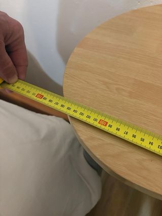 Escritorio madera y metal