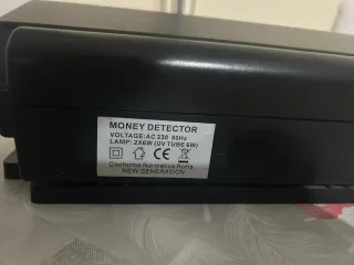 Detector Billetes Falsos