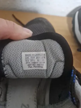 Zapatillas senderismo Salomon Talla 37,5