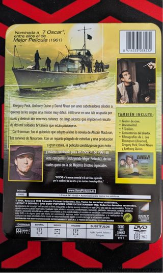 DVD La Caza del Octubre Rojo + Los Cañones