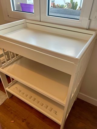 Cambiador Bebé GULLIVER IKEA,colchón + 2 recambios
