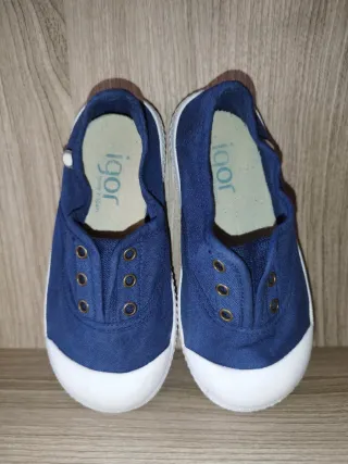Scarpe da ginnastica Igor blu/bianche n. 26