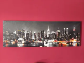 Lienzo Skyline Nueva York