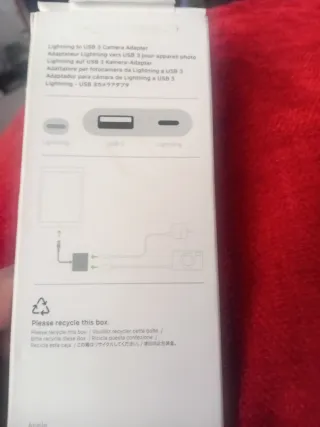 Adaptador Lightning a USB 3