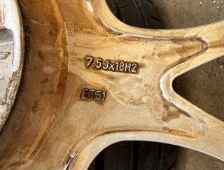 Llantas Volkswagen 225/40/18 originales bbs