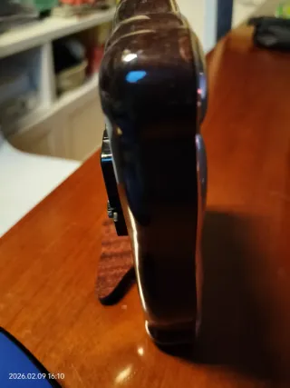 Reloj Florence Plata y Madera Despertador