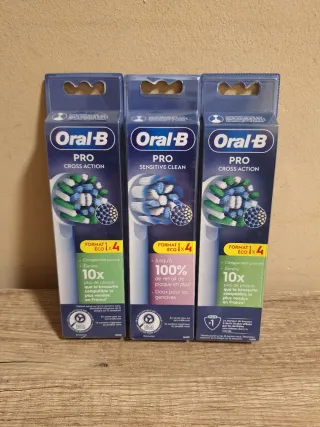 12 Cabezales Oral-B Pro