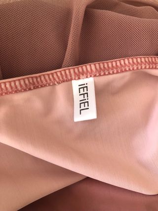 Vestido danza lírica/contemp. IEFIEL marrón claro