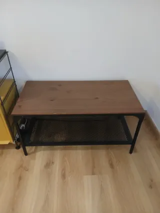 Mueble TV madera y metal