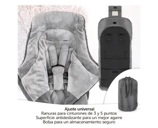 Saco universal para carrito gris