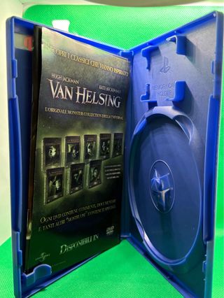 Caja y manual PS2 Van Helsing