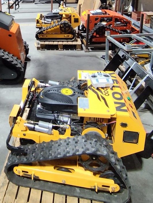 Robot Cortacésped Desbrozadora Orugas Nuevo