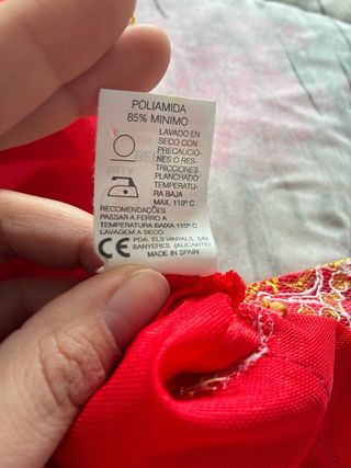 Disfraz Torero Bebé Rojo