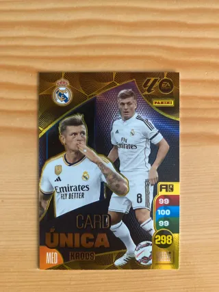 Cromo Panini Adrenalyn XL Kroos Única