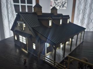 Maquetas de edificios a escala