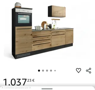 Cocina completa modular a estrenar