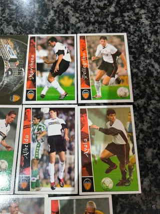 Lote Cromos Valencia CF Mundicromo 2003