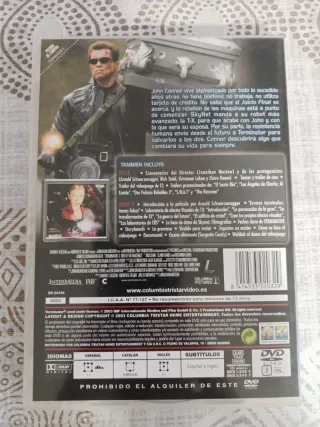 Pack DVD Terminator y Terminator 3