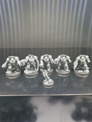 Escuadra Exterminadores Marines Warhammer