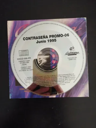 Contraseña Records Promo 06 - Junio 1995 CD