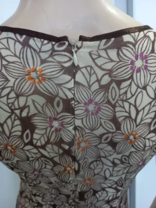 Vestido Mangosteen floral