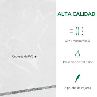 Invernadero de Exterior Jardín de 4 niveles