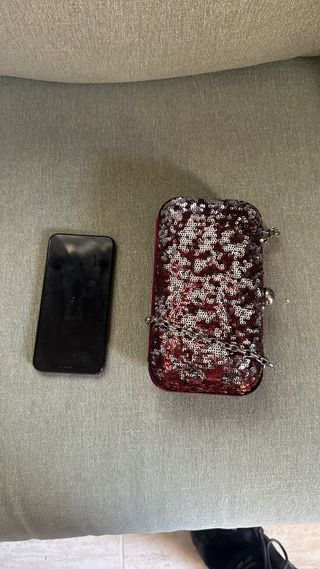 Bolso de fiesta lentejuelas, como nuevo.