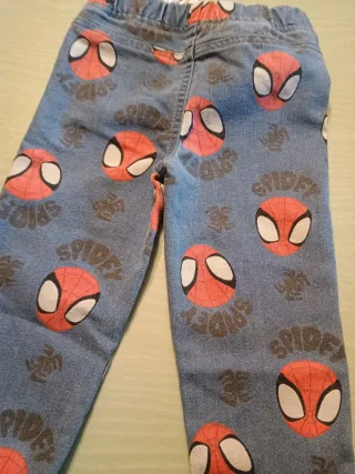 Jeans bambino Spiderman 98cm 2/3 anni