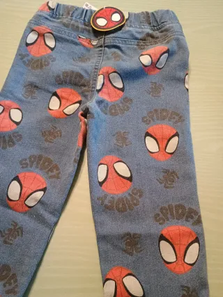 Jeans bambino Spiderman 98cm 2/3 anni