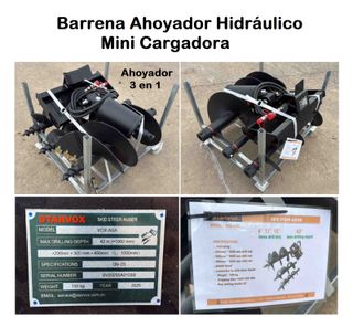 Mini Pala Cargadora 4x4 Minicargadora 360º NUEVA