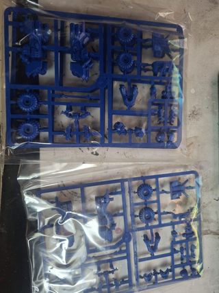 Warhammer 40k Space Marines Motos (3x)