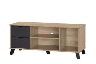 Mobile TV con 2 Cassetti in Legno