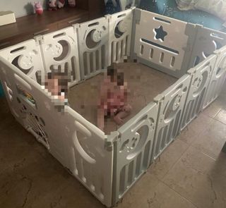 Parque infantil para bebés