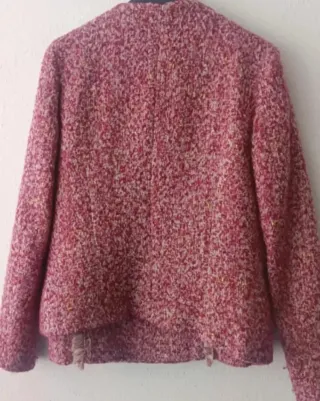 Chaqueta As a Queen rosa tweed