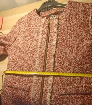 Chaqueta As a Queen rosa tweed