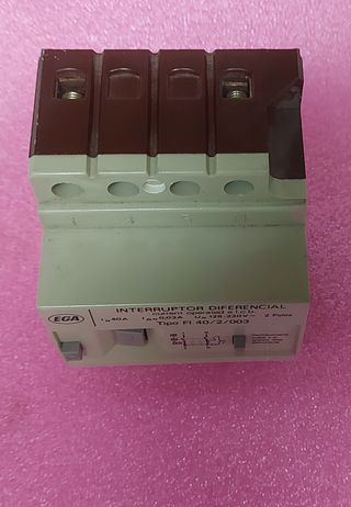 Interruptor Diferencial EGA 40A 0.03A