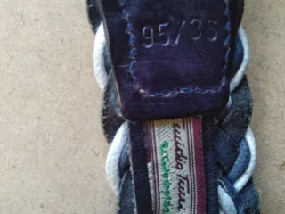 Cinturón Piel Trenzado hombre NUEVO Emidio Tucci