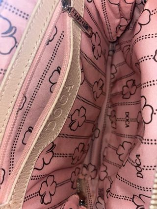 Borsa a mano Doca beige