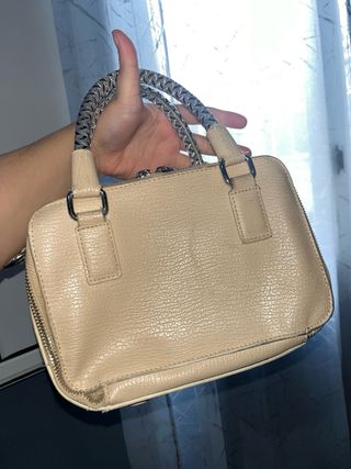 Borsa a mano Doca beige