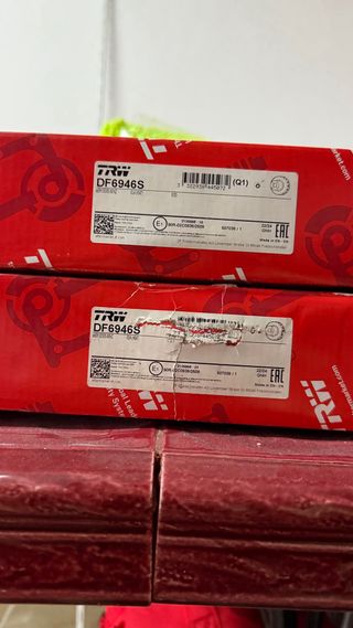 Discos de freno TRW DF6946S Mercedes-Benz