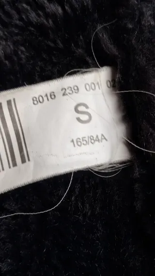 Abrigo ante azul marino Stradivarius