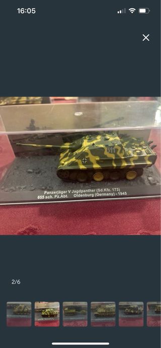 Maquetas Altaya Blindados WWII (6) para P.