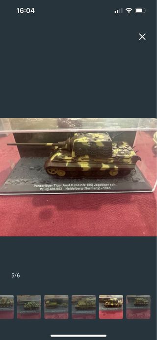 Maquetas Altaya Blindados WWII (6) para P.